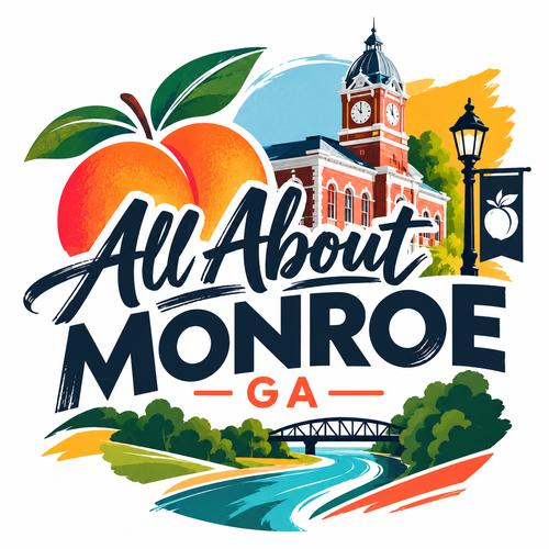 All About Monroe, GA logo